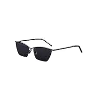 lunettes de soleil oeil de chat femmes lunettes solaires polyvalentes fantaisie pour hommes parasol,3,taille unique