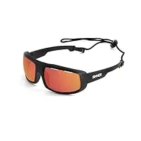 sinner apollo h2o (box) - matte black-sintrast watersports lunettes de soleil, adultes, unisexe, multicolore (multicolore), taille unique