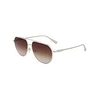 longchamp lo174s sunglasses, colour: 727 gold/gradient brown, 57 unisex