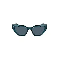 karl lagerfeld kl6145s sunglasses, 300 green, 54 unisex