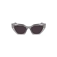 karl lagerfeld kl6145s sunglasses, 020 grey, 54 unisex