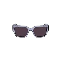 karl lagerfeld kl6142s sunglasses, 020 grey, 55 unisex