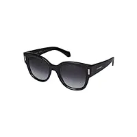 salvatore ferragamo sf2007s sunglasses, colour: 001 black, 51 cm unisex