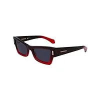 salvatore ferragamo sf2006s lunettes de soleil, 615 gradient transparent rouge foncé, 53 cm mixte