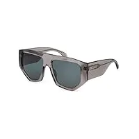 just cavalli sjc097 lunettes de soleil, gris (shiny transp.grey), 58 mixte
