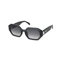 tous stob83v lunettes de soleil, gris foncé (shiny transparent dark grey), 53 femme