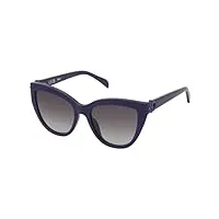 tous stoc21 lunettes de soleil, violet (shiny full violet), 53 femme
