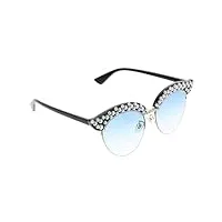valiclud 4 paires des lunettes de soleil lunettes strass lunettes de soleil à fleurs pour femmes décor vintage accessoire de fête ornement de lunettes de soleil de fête bal de décorer