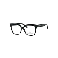 laura biagiotti montures de vue, lbv15, lunettes de vue, forme géométrique (noir), noir