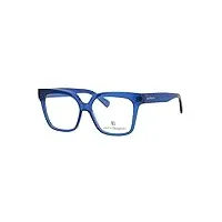 laura biagiotti montures de vue, lbv15, lunettes de vue, forme géométrique, bl