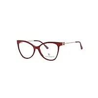 laura biagiotti montures de vue, lbv07, lunettes de vue, forme papillon, rouge