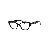 laura biagiotti montures de vue, lbv18, lunettes de vue, forme géométrique, blk