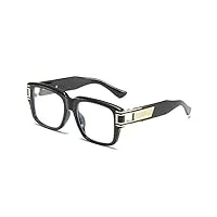 hhozsafety lunettes pour femmes lunettes de soleil carrées rétro pour hommes et femmes, lunettes de soleil de conduite automobile, uv400