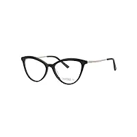 opera lunettes de vue, ch465, montures de vue, lunettes pour femme., noir