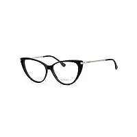 opera lunettes de vue, ch477, montures de vue, lunettes pour femme., noir