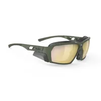 rudy project agent q polarized sunglasses vert olive / matte black