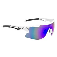 spiuk jifter mirror sunglasses blanc blue/cat3