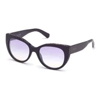 swarovski sk0202 sunglasses violet 53 homme