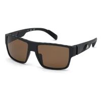 adidas sp0006 polarized sunglasses noir brown/cat3 homme