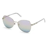 swarovski sk0290 sunglasses gris 57 homme