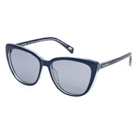 skechers se6294 sunglasses bleu  homme