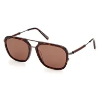 tods to0370 sunglasses marron  homme