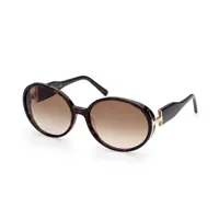 tods to0290 sunglasses marron  homme