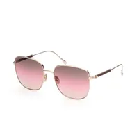 tods to0302 sunglasses doré  homme