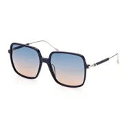 tods to0321 sunglasses bleu  homme