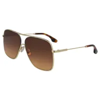 victoria beckham vb132s-708 sunglasses marron  homme