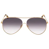 victoria beckham vb133s-710 sunglasses doré  homme