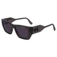 karl lagerfeld kl6123s sunglasses gris grey/cat3 homme