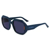 karl lagerfeld kl6124s sunglasses bleu blue/cat3 homme