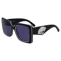 karl lagerfeld kl6126s sunglasses noir black 6/cat3 homme