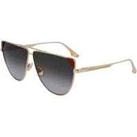 victoria beckham vb239s sunglasses beige copper / rust 2/cat2 homme