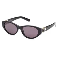 swarovski sk0350-5501a sunglasses noir 55 homme