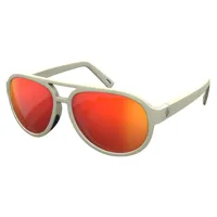 scott bass sunglasses beige red chrome/cat3 homme