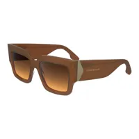 victoria beckham 667s sunglasses doré tortoise/cat3 homme