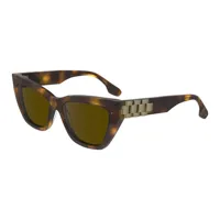 victoria beckham 668s sunglasses marron medium brown 6/cat2 homme