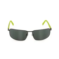 fila sfi446 sunglasses doré grey/green / cat3 homme
