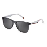 fila sfi461 polarized sunglasses gris smoke gradient/mirror silver / cat2 homme