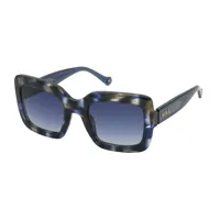 nina ricci snr322 sunglasses bleu blue gradient blue / cat3 homme