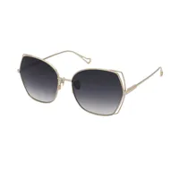 nina ricci snr360 sunglasses rose brown gradient/mirror bronze / cat2 homme