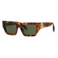 roberto cavalli src016m sunglasses marron green / cat3 homme