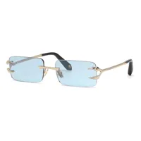 roberto cavalli src023 photochromic sunglasses doré blue / cat1 homme