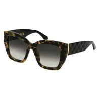 twinset stw026 sunglasses  smoke gradient / cat2 homme