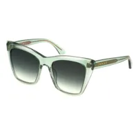 twinset stw029 sunglasses vert green gradient / cat2 homme
