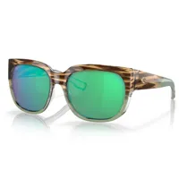 costa waterwoman 2 mirrored polarized sunglasses doré green mirror 580g/cat2 homme