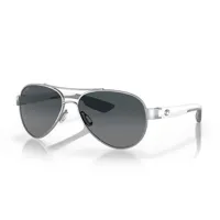 costa loreto polarized sunglasses blanc gray gradient 580g/cat3 homme