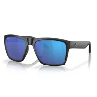costa paunch xl polarized sunglasses noir blue mirror 580g/cat3 homme